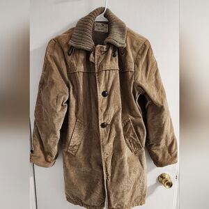 Hall American Vintage 60/70's Brown Corduroy Jacket , Size 18